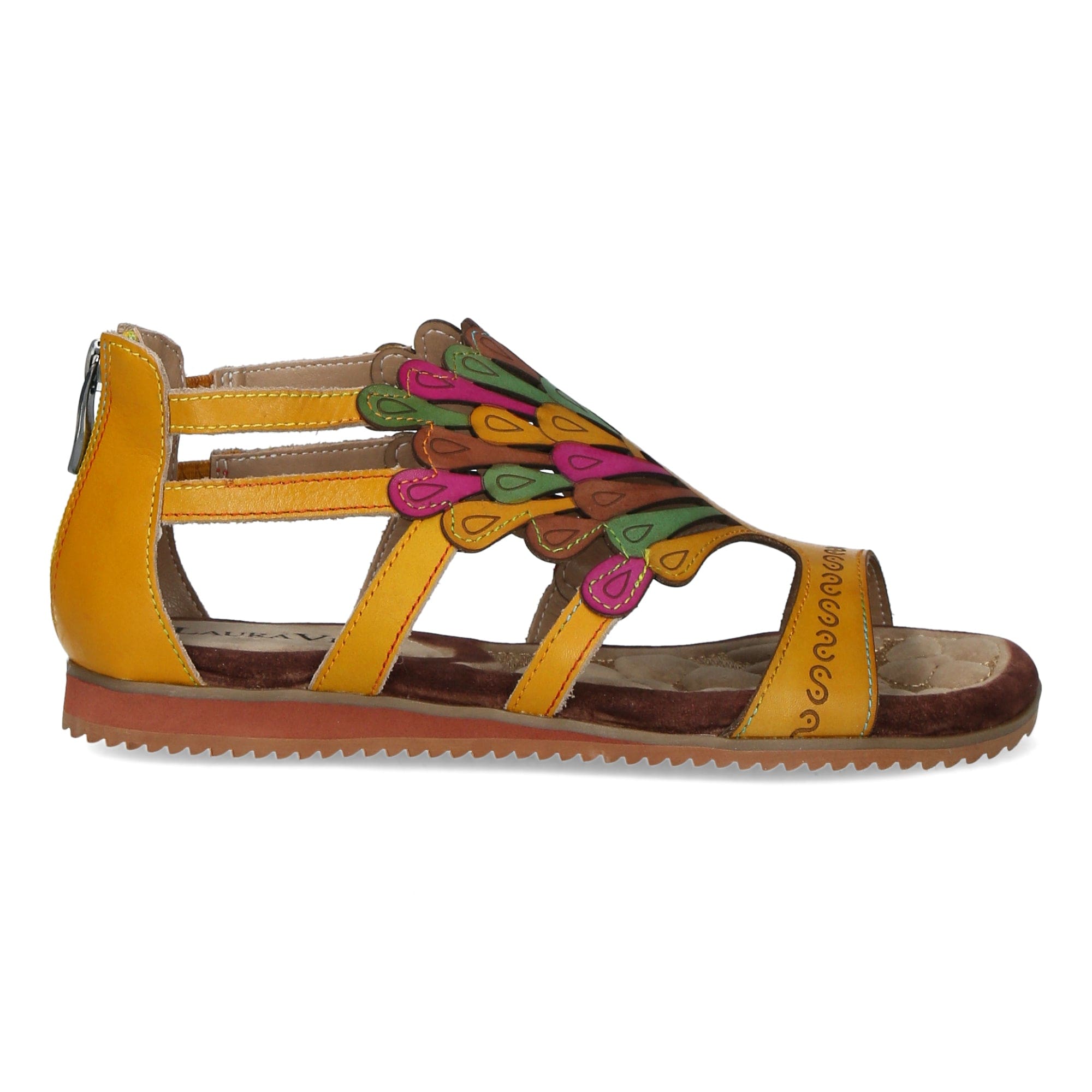 VACA Schuhe - 35 / Gelb - Sandale