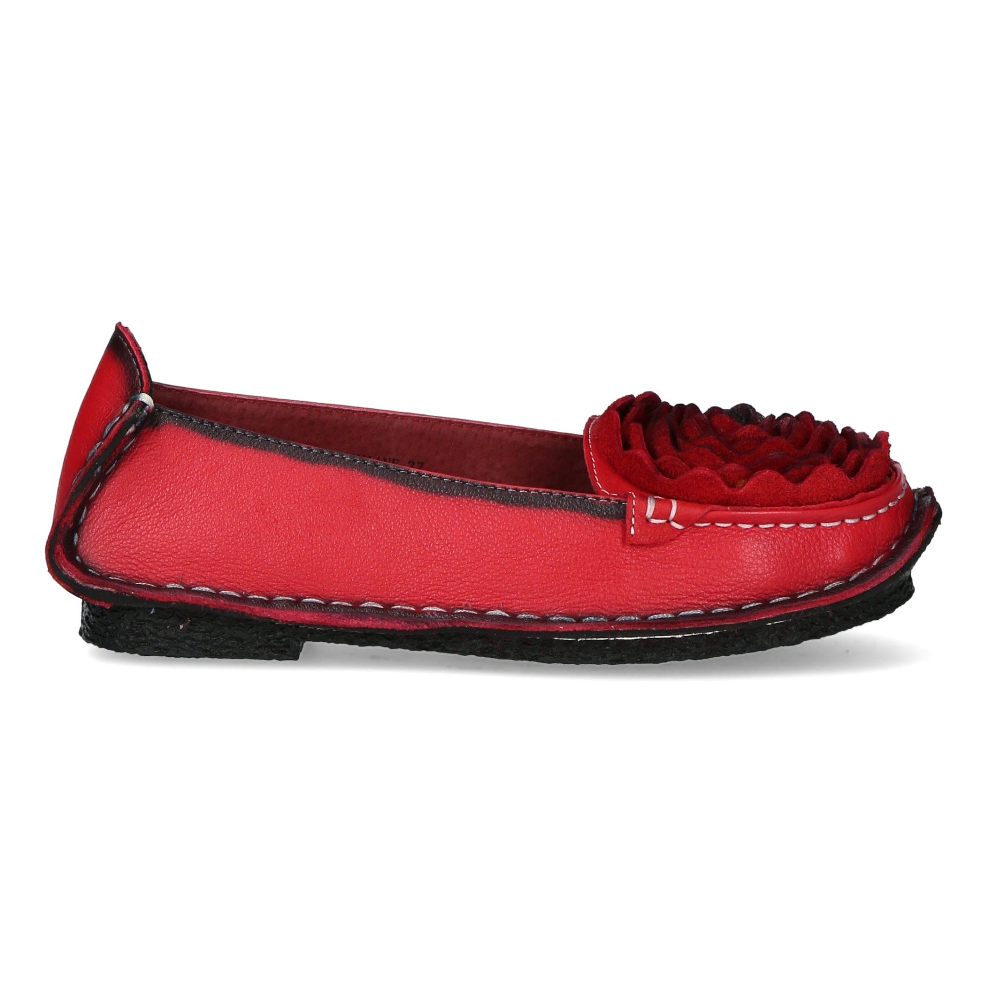 Viviane Shoes - 35 / Red - Loafer