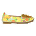 VIVIANE Flower Shoes - 35 / Lemon - Ballerina