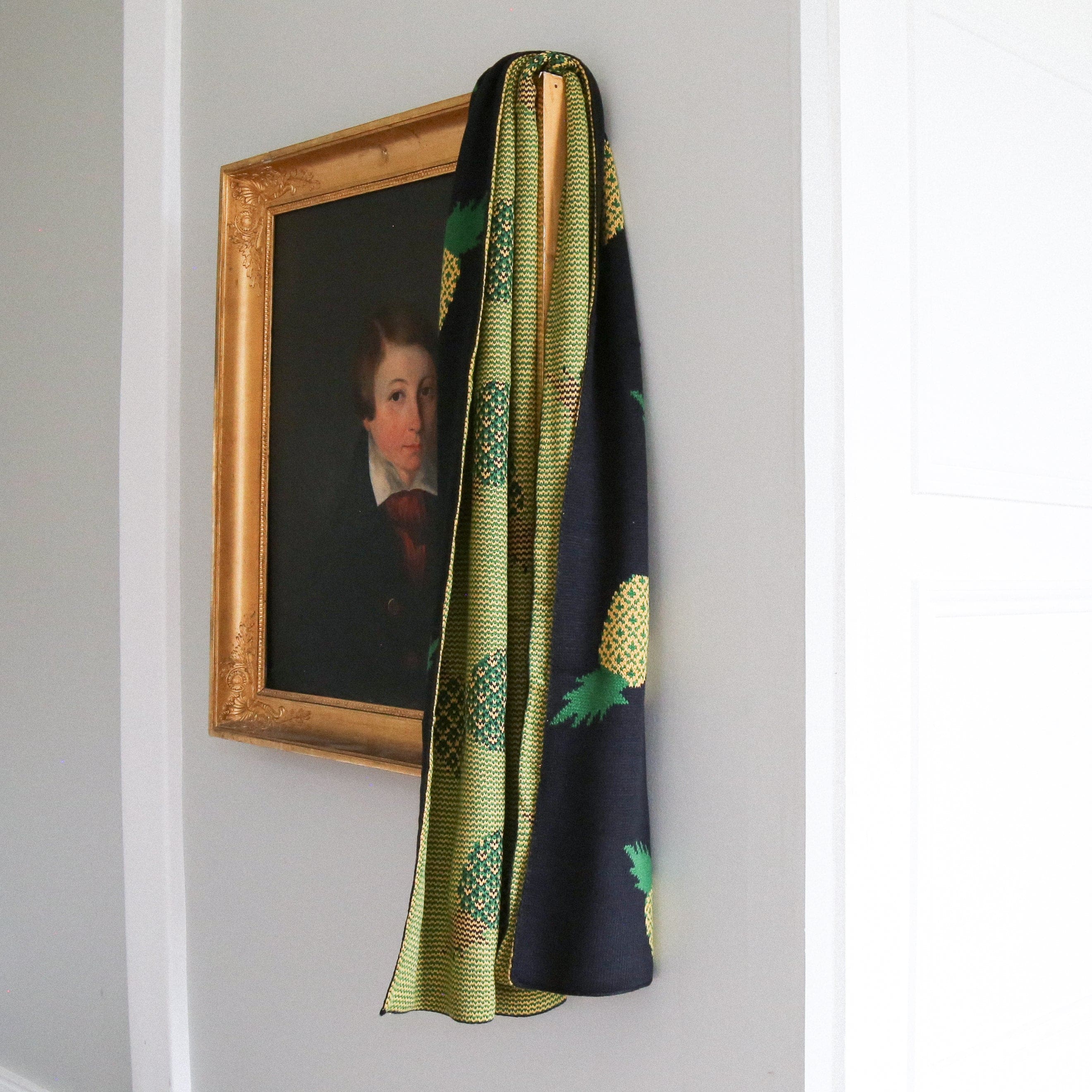 Tørklæde med ananas - Foulard