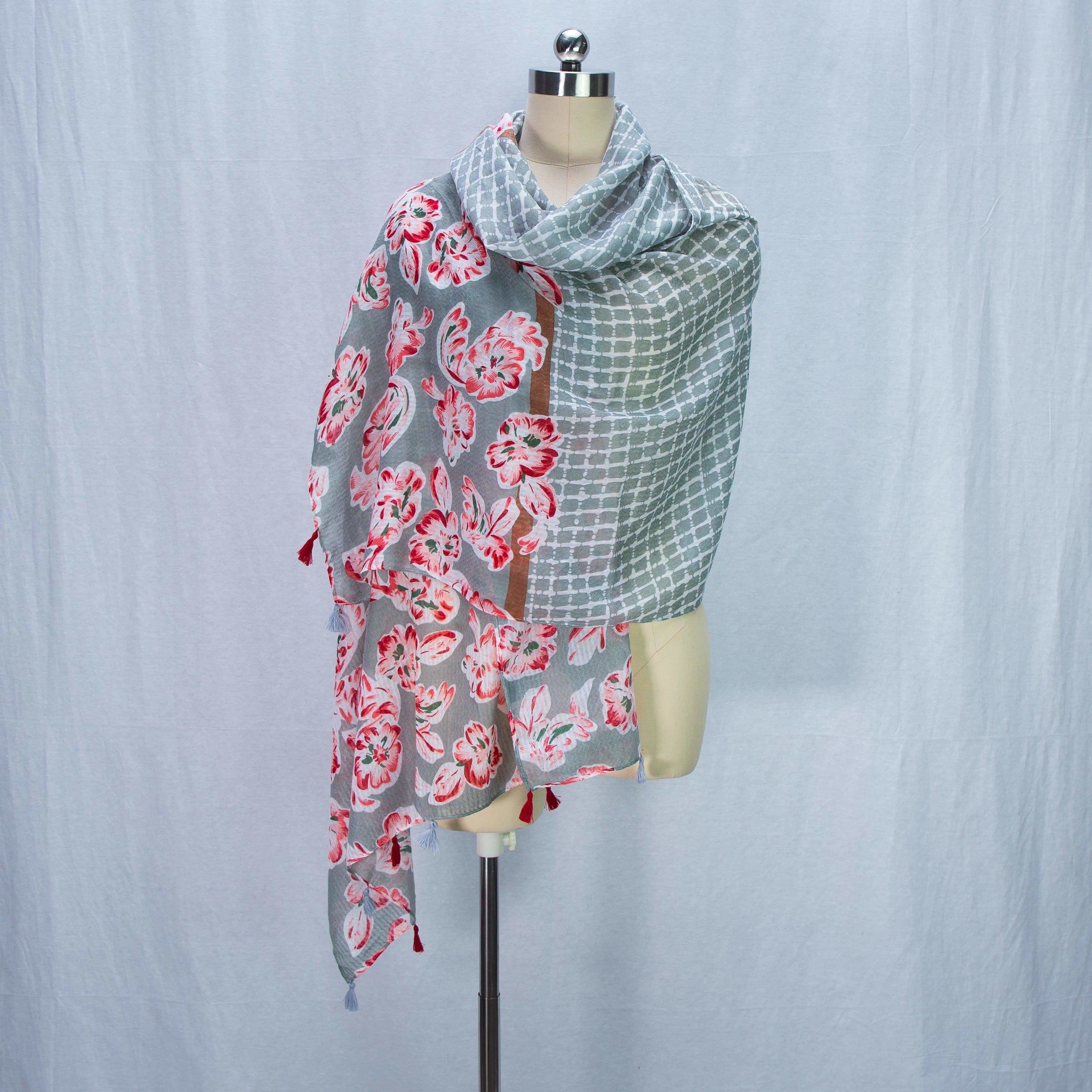 shawl Breschia - Grey - shawl