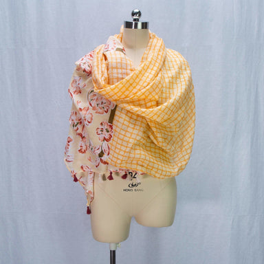 shawl Breschia - Yellow - shawl