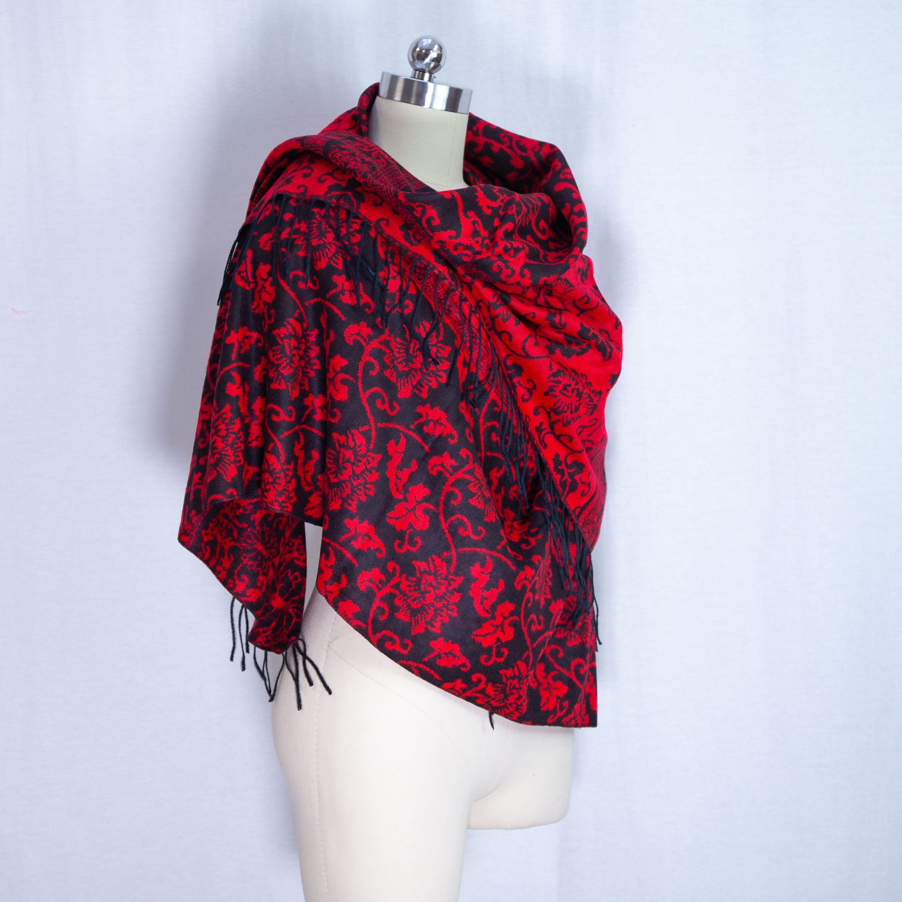 Large shawl cashmere pashmina - shawl