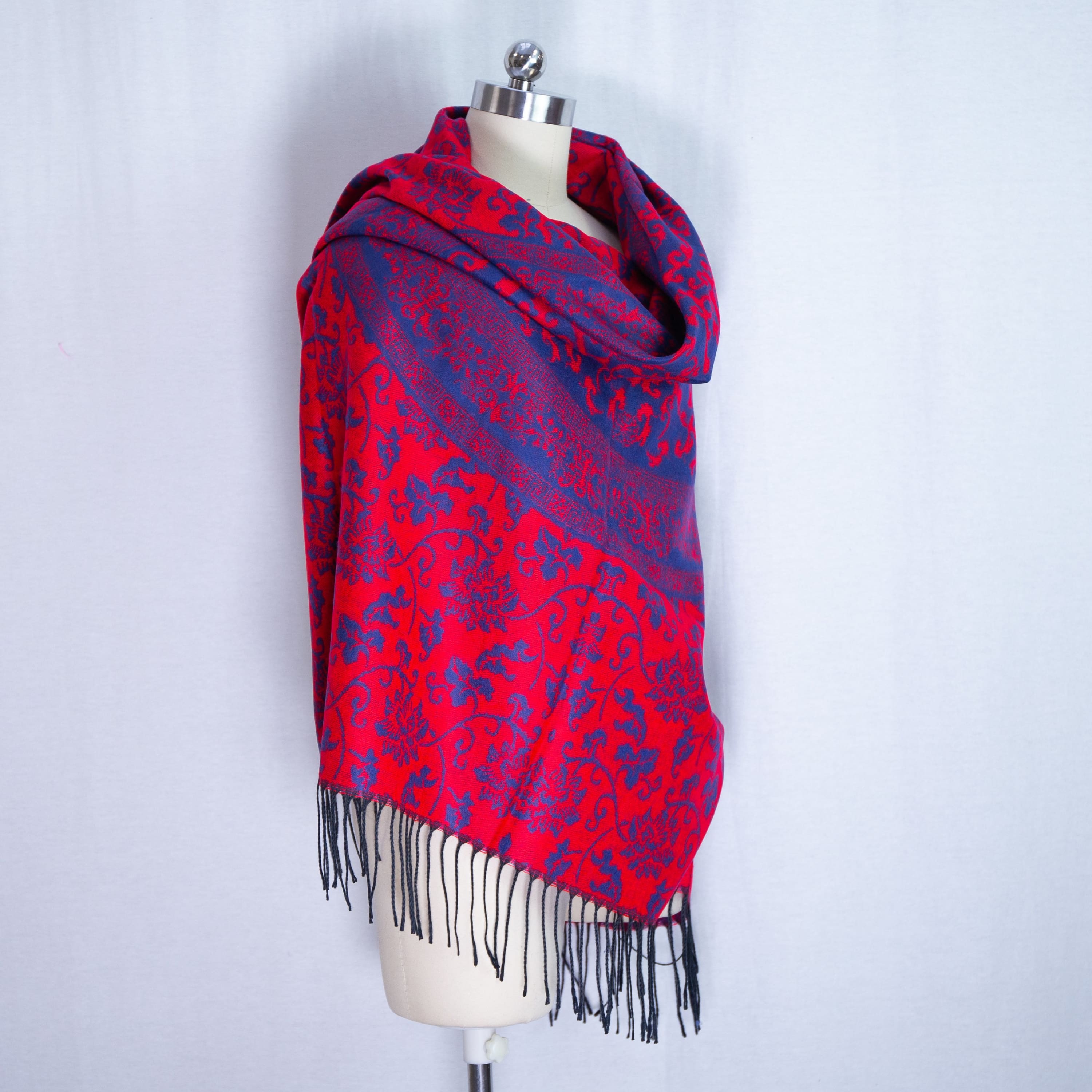 Large shawl cashmere pashmina - shawl