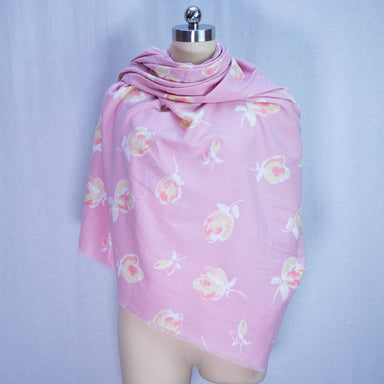 shawl Drury cashmere - Pink - shawl