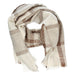 Sjaal met dubbele knopen - Foulard