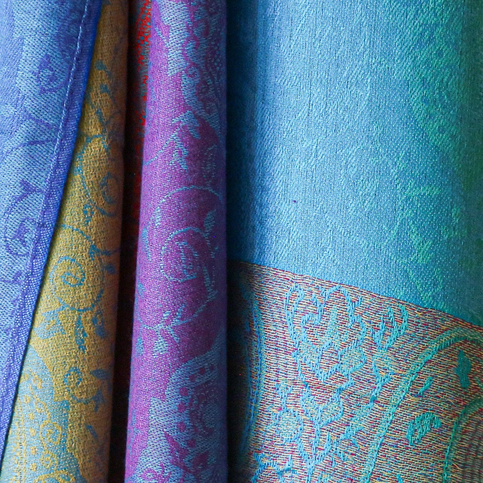 shawl Frederika - Blue - shawl