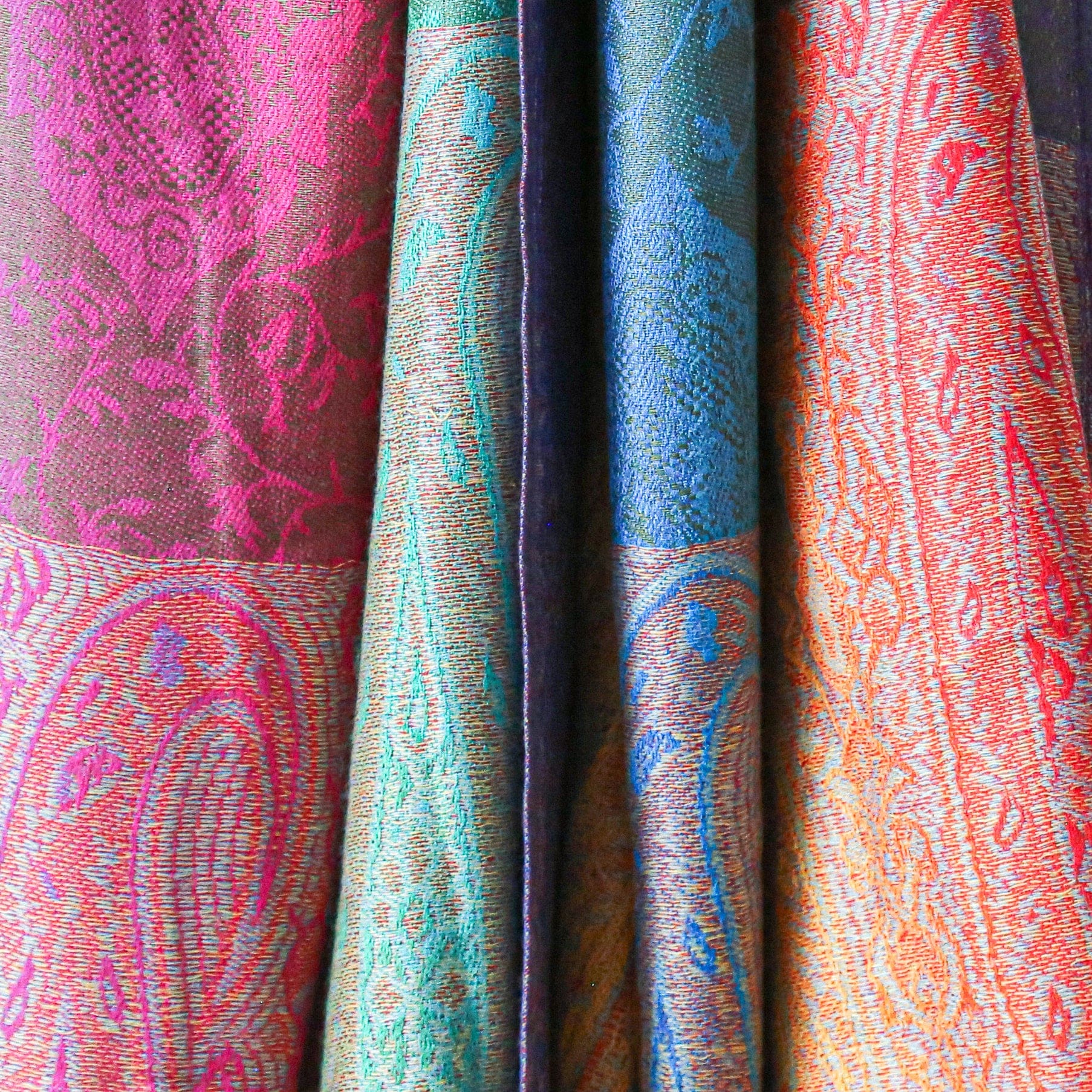 shawl Frederika - Turquoise - shawl