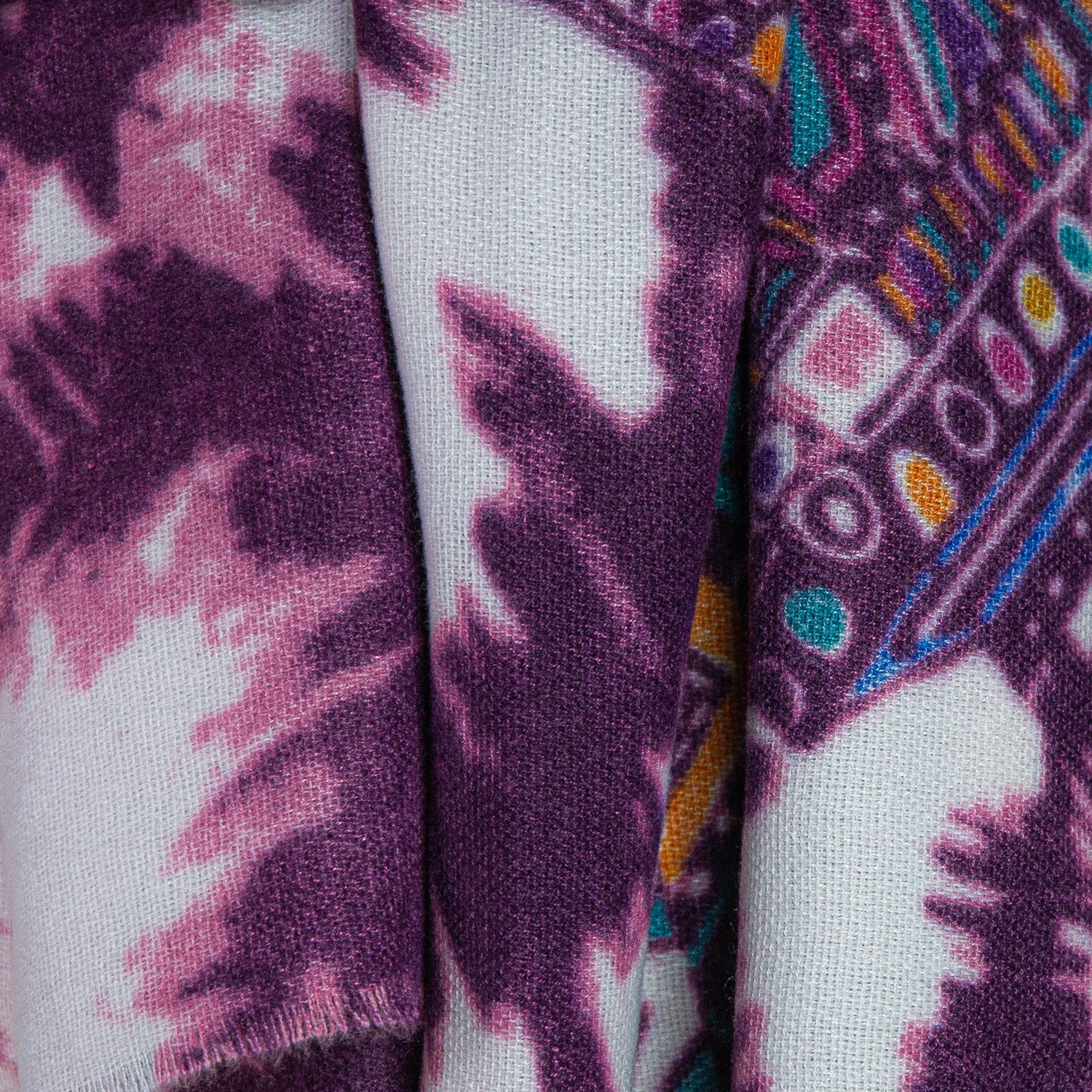 Langeais Scarf - Purple - shawl