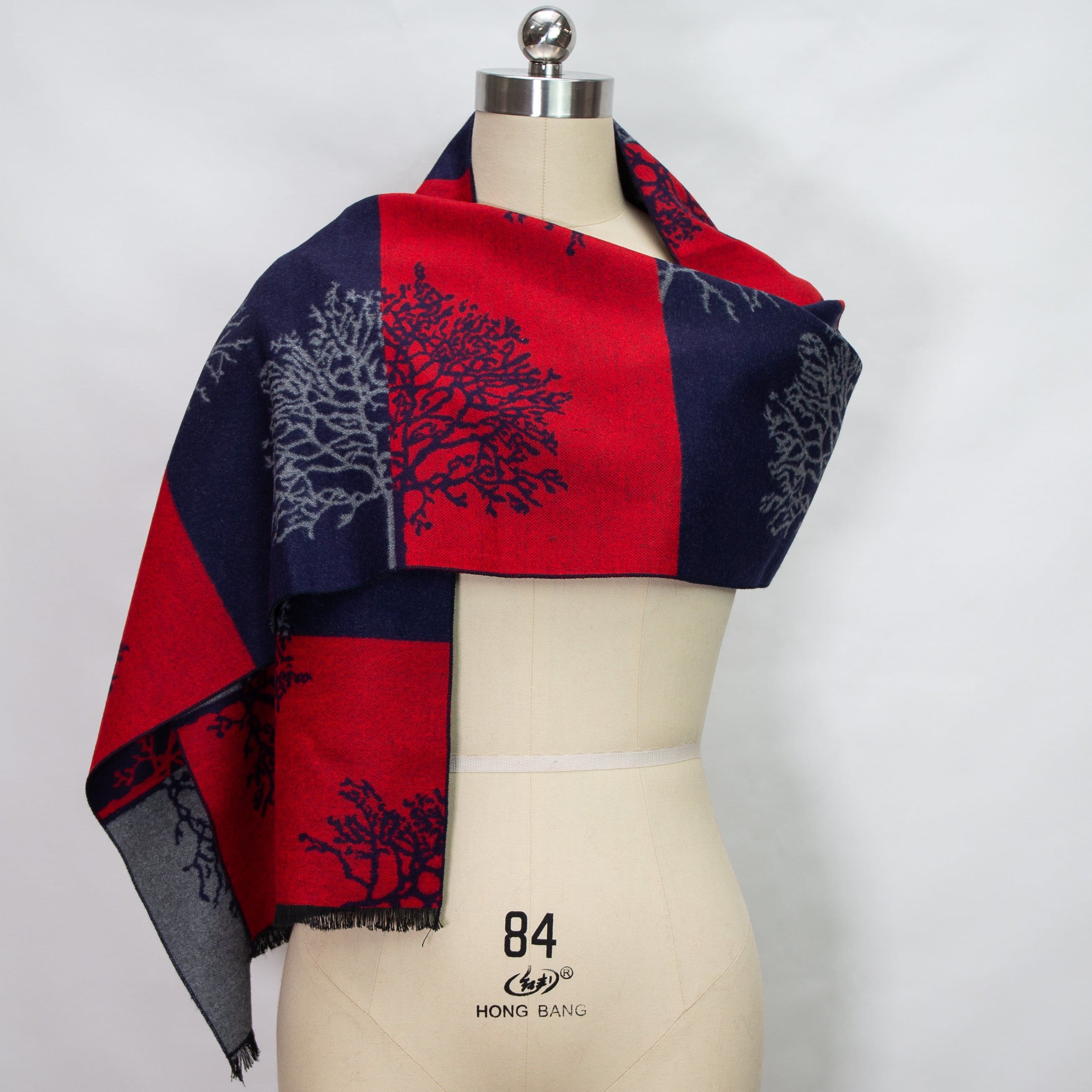 shawl Stella - Red - shawl