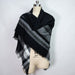 Paola Triangle Scarf - Black - shawl