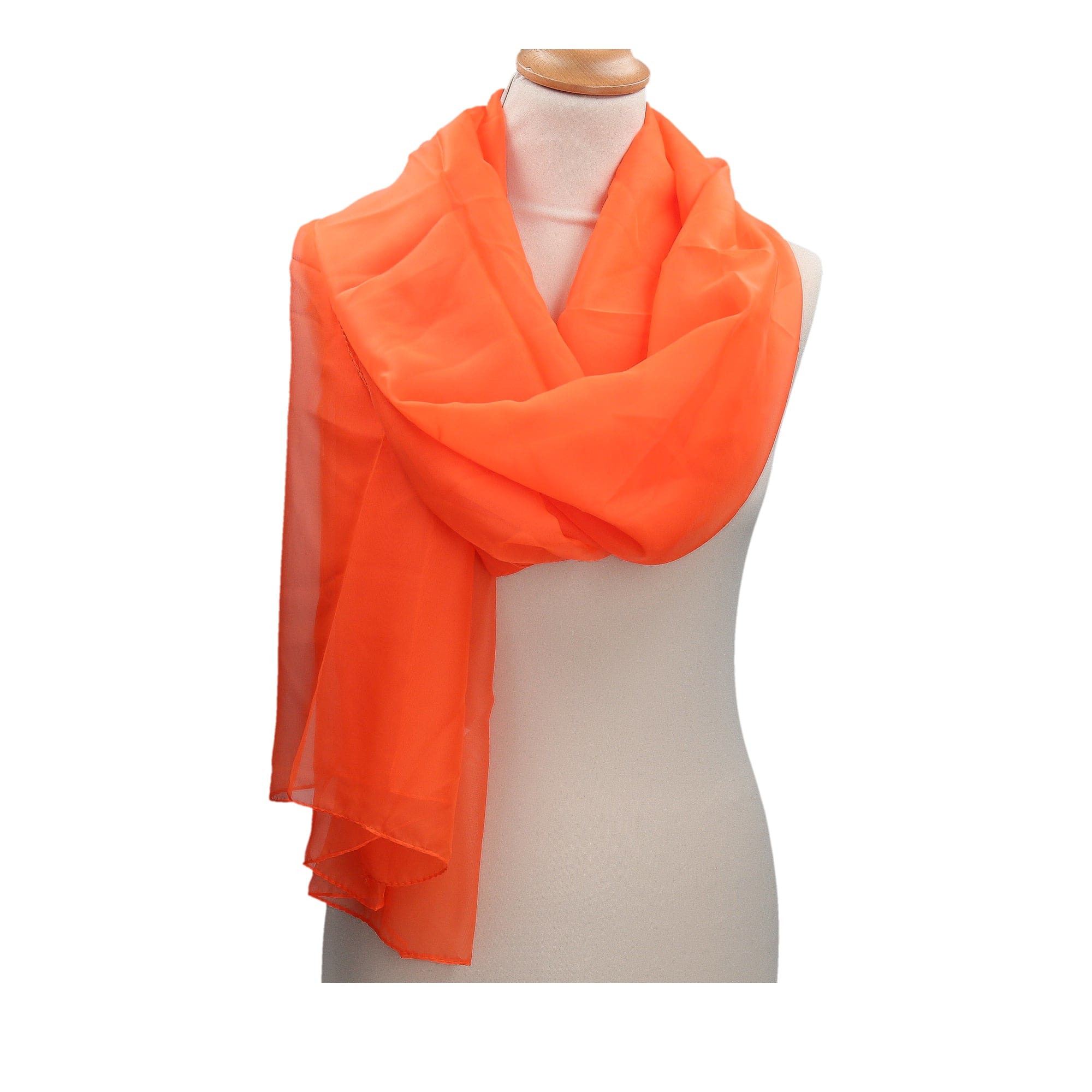 shawl Arenberg - Orange - shawl