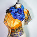 shawl Artista - Blue - shawl