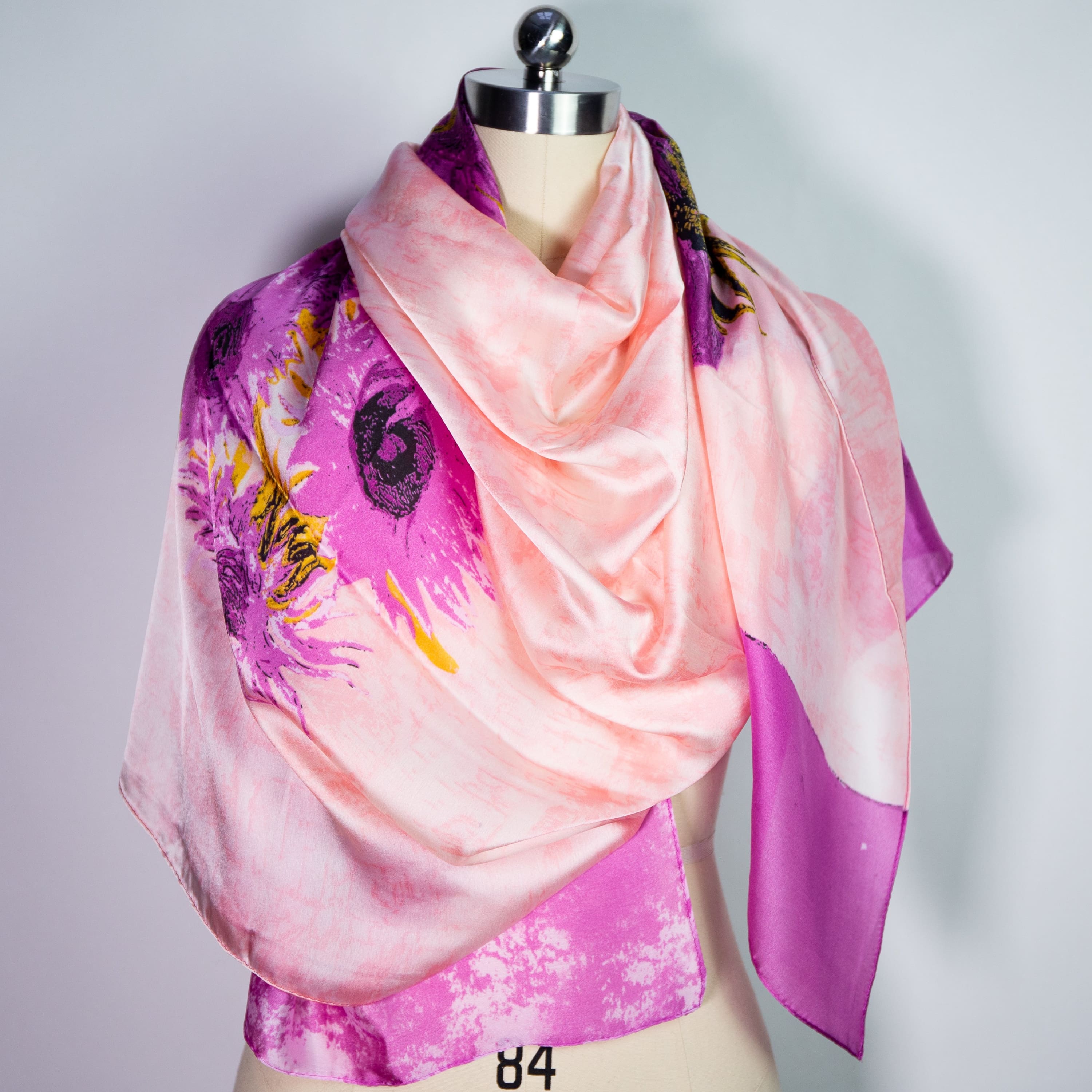 Artista tørklæde - Pink - Tørklæde