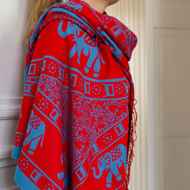 shawl cashmere of pashmina Axelle - shawl