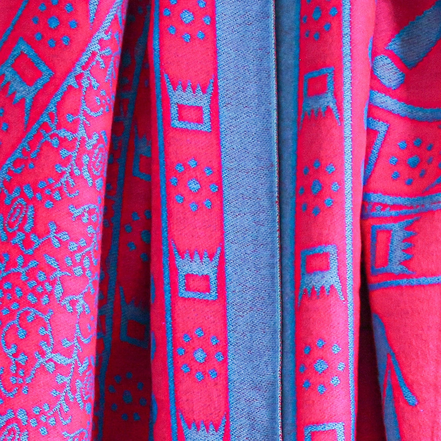 shawl Axelle pashmina cashmere - Blue - shawl