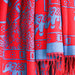 shawl Axelle pashmina cashmere - Red - shawl