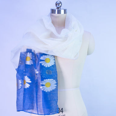 shawl Caroline - Blue - shawl