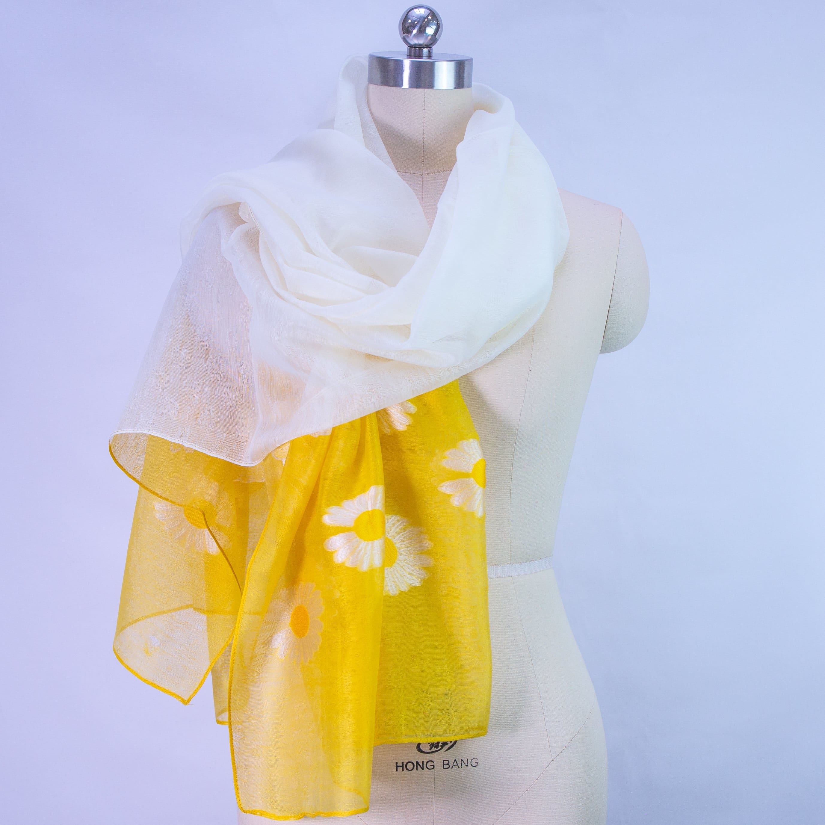 shawl Caroline - Yellow - shawl