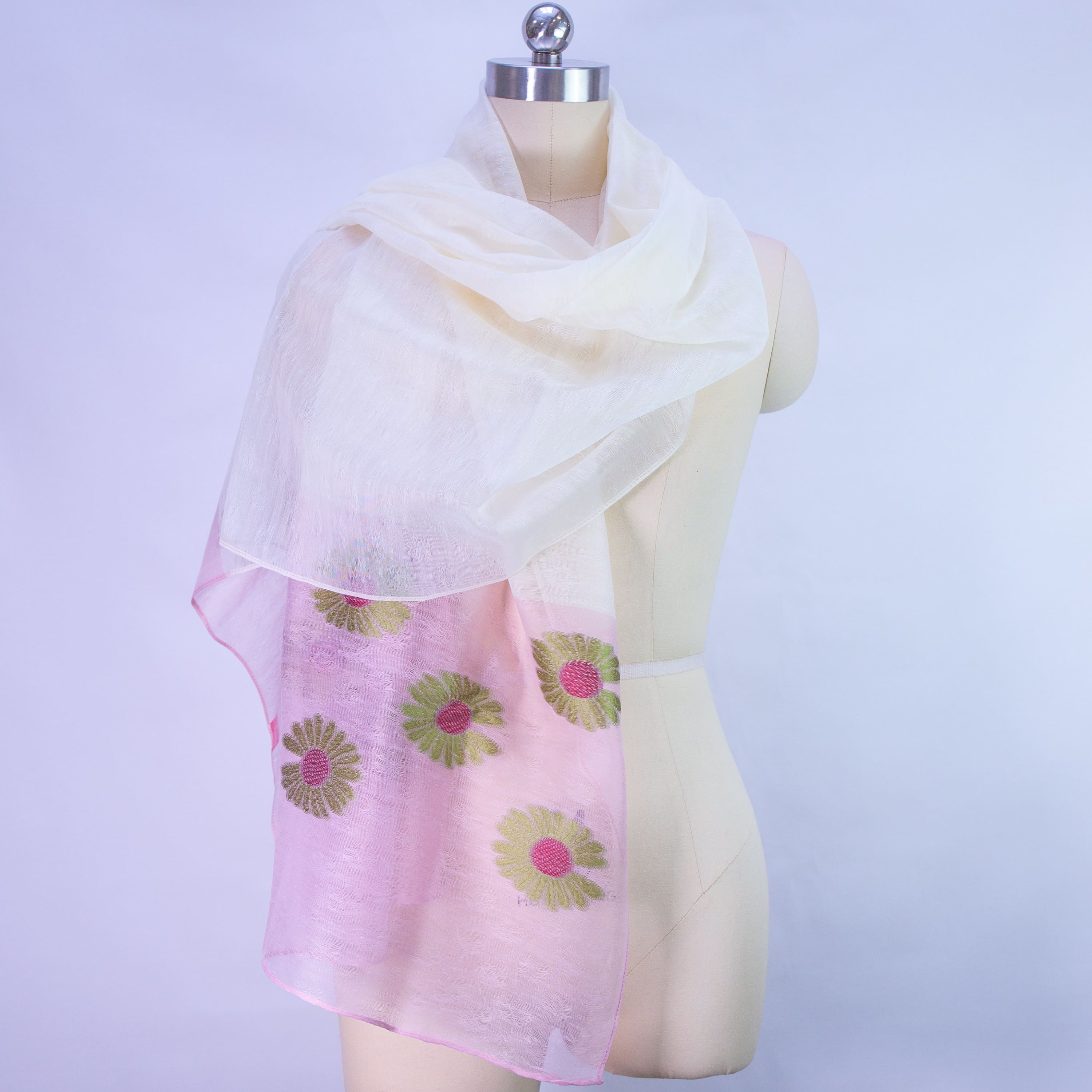 shawl Caroline - Pink - shawl