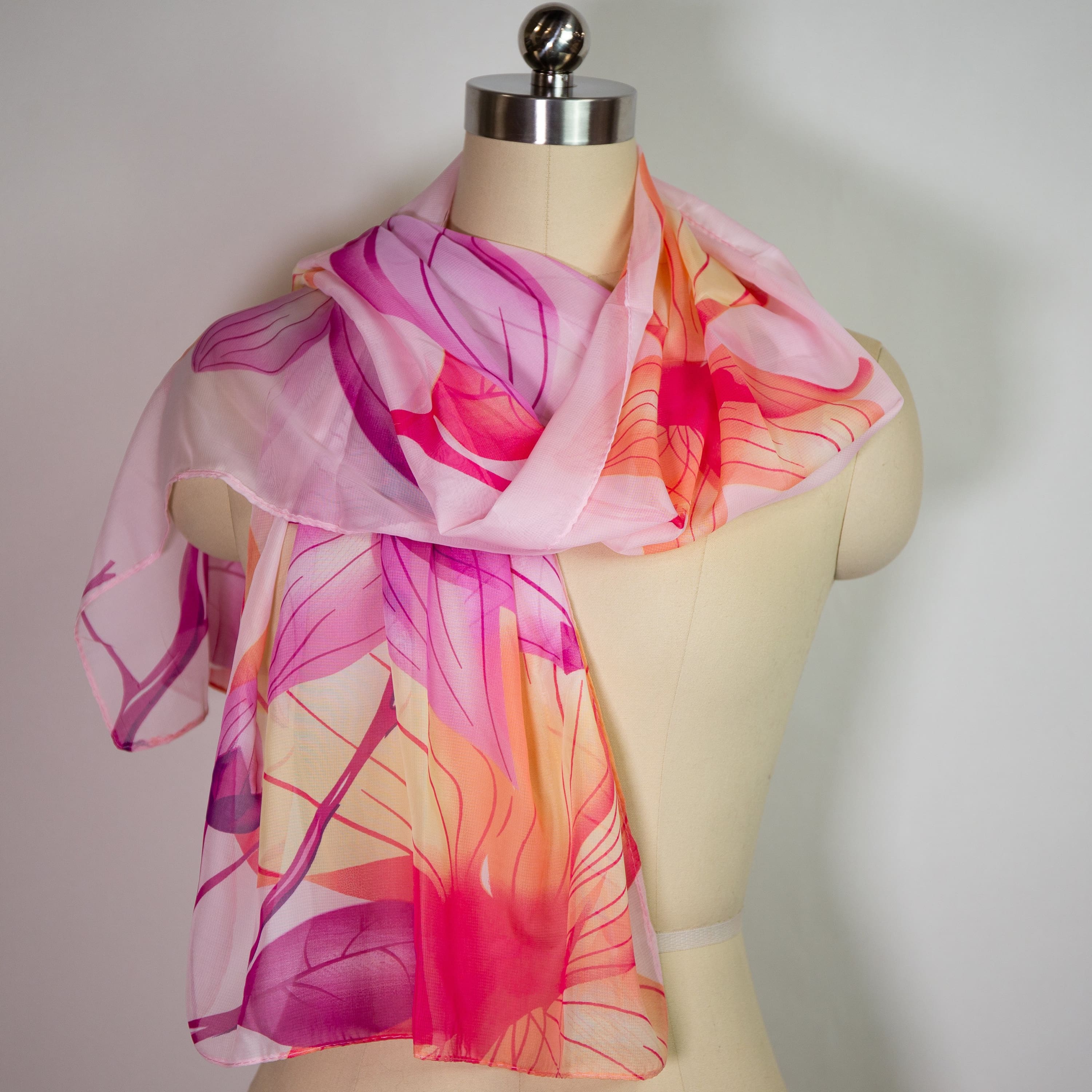 shawl Chloe - Pink - shawl