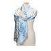 shawl Courland - Blue - shawl