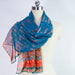 shawl Félicie - Blue - shawl