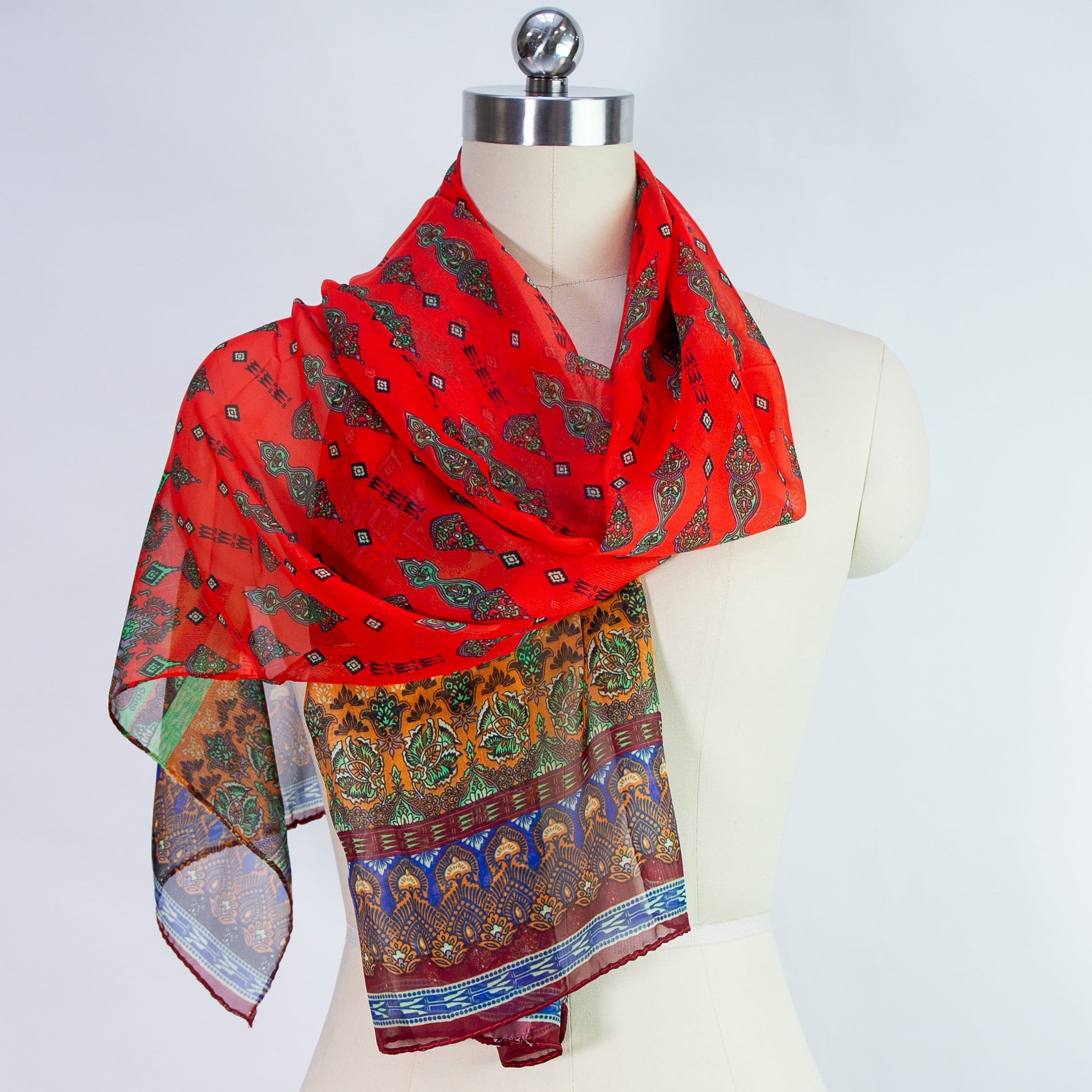 shawl Félicie - Red - shawl