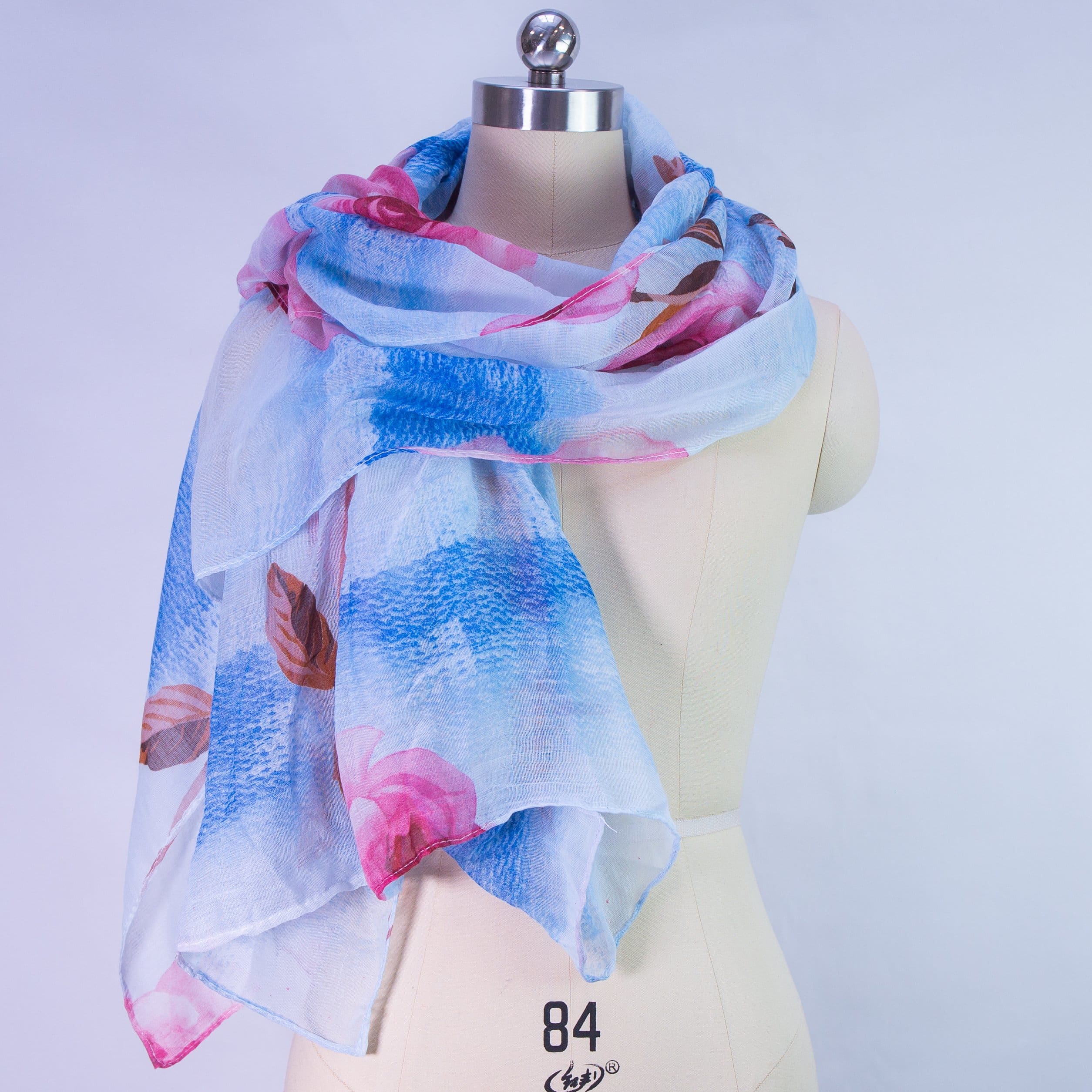 shawl Ines - Blue - shawl