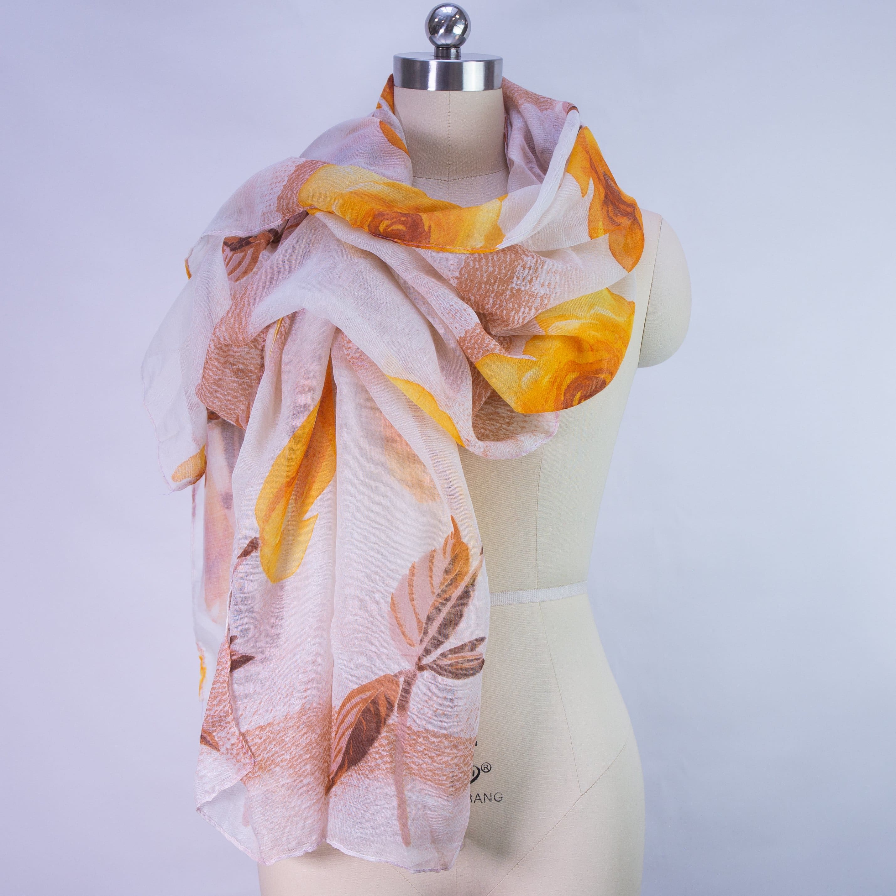 shawl Ines - Yellow - shawl