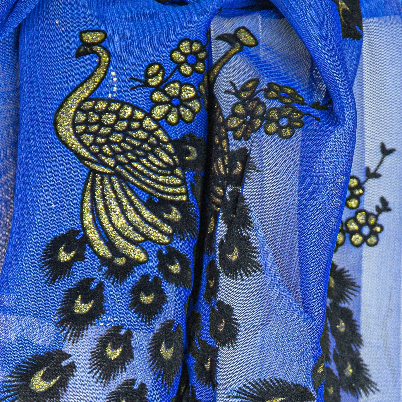 shawl Messac - Marine - shawl