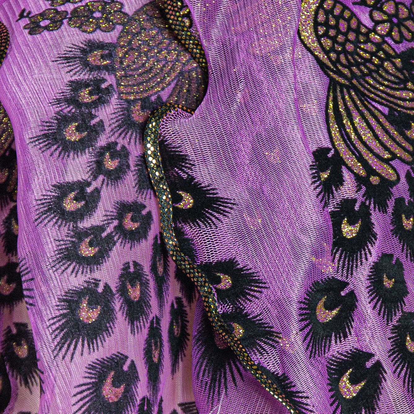 shawl Messac - Violet - shawl