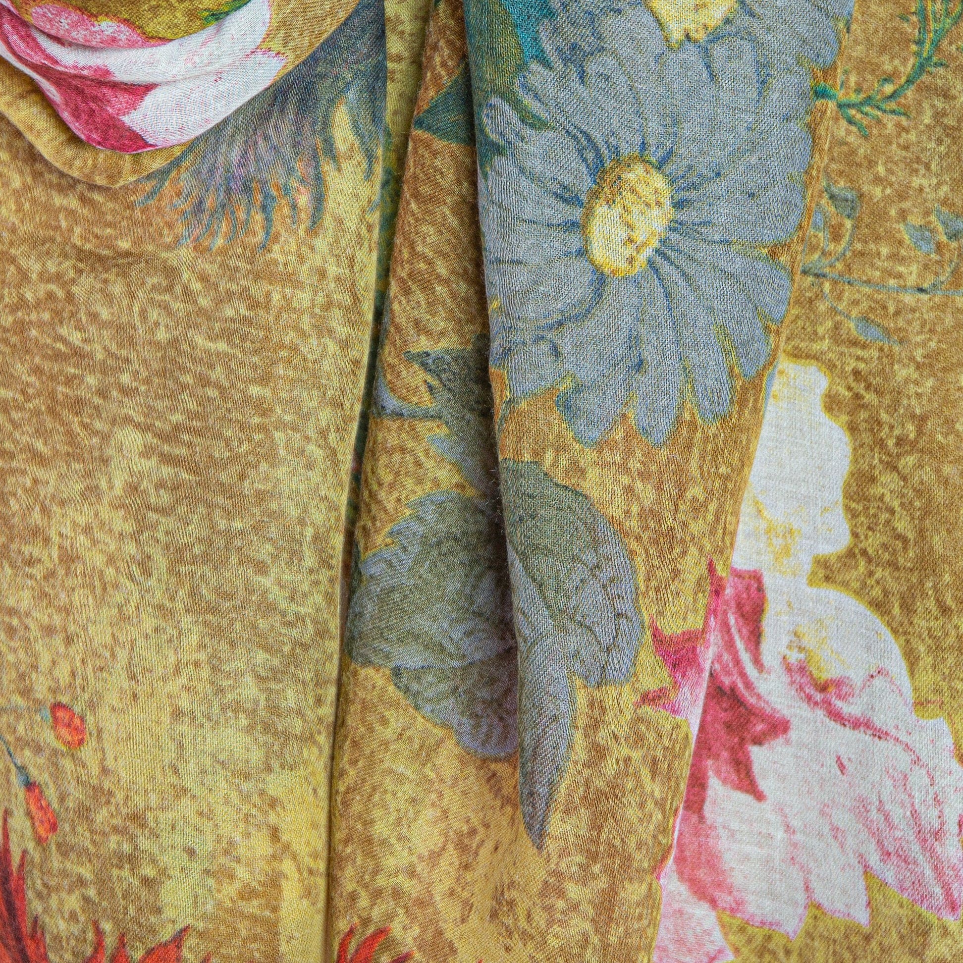 shawl Najac - Yellow - shawl