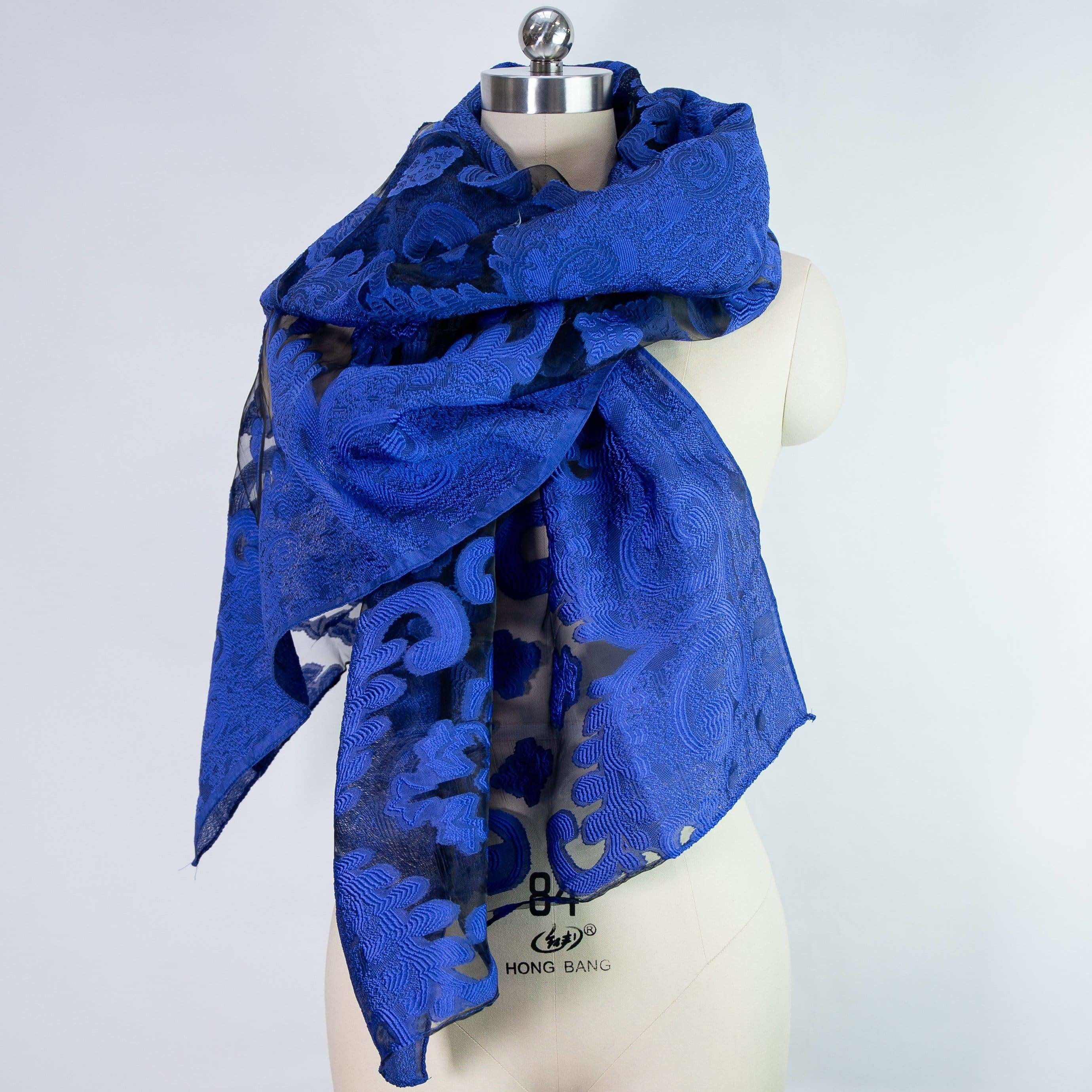 shawl Ocana - Blue - shawl