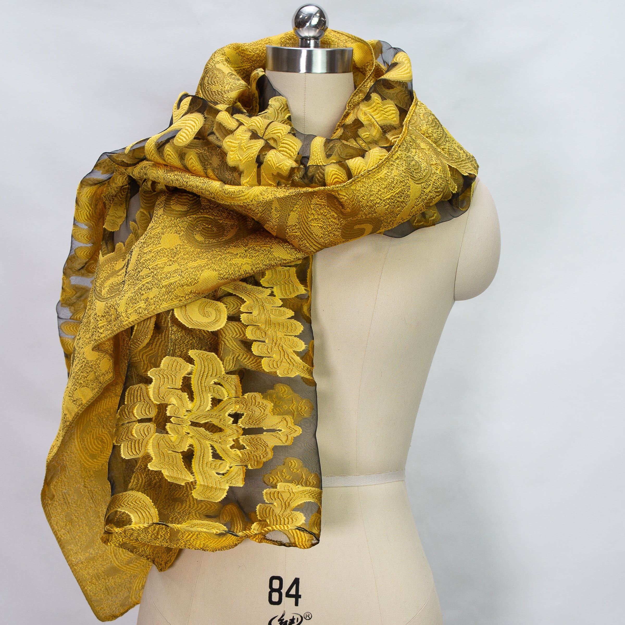 shawl Organza Ocana - Yellow - shawl