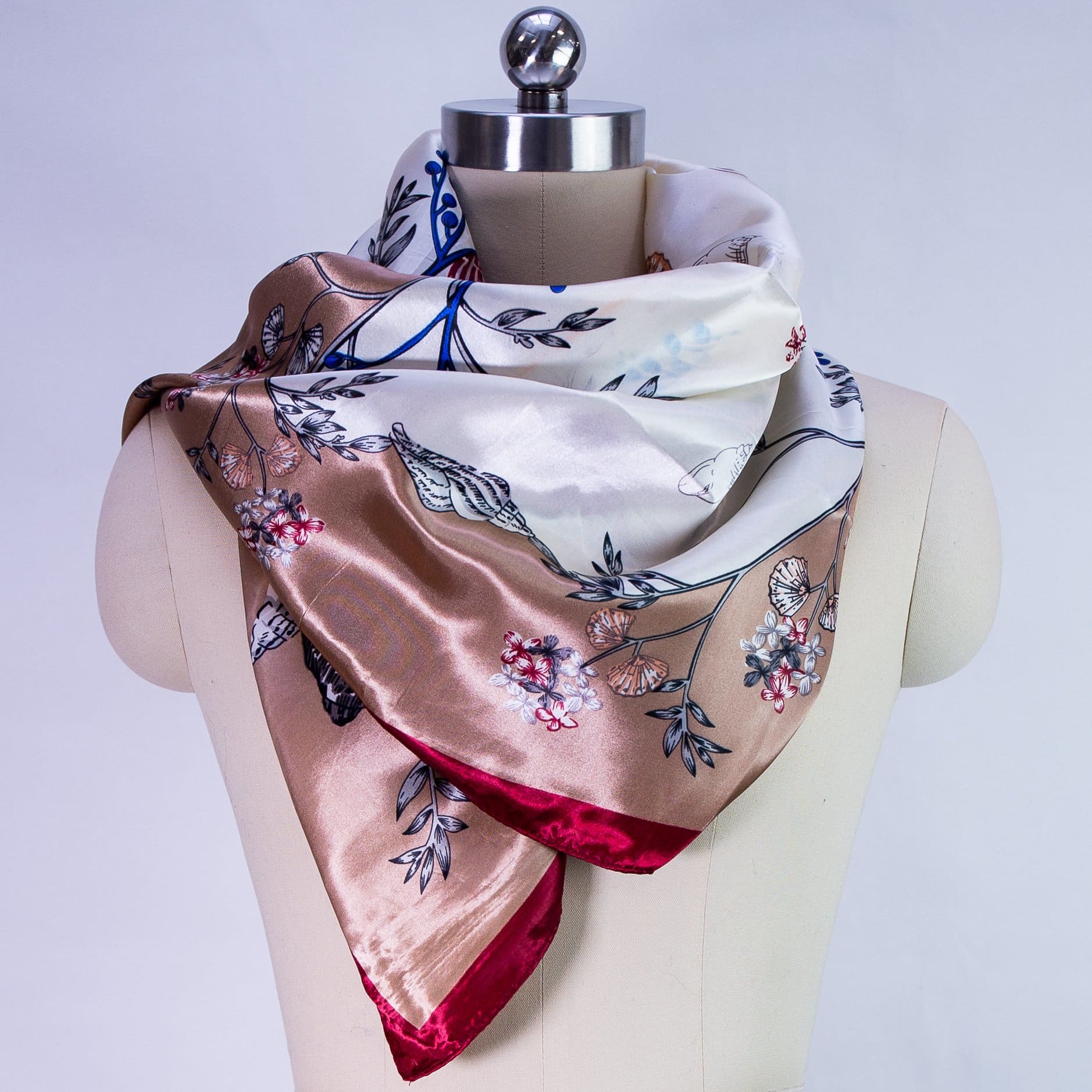 Zoe Scarf - Brown - Scarf