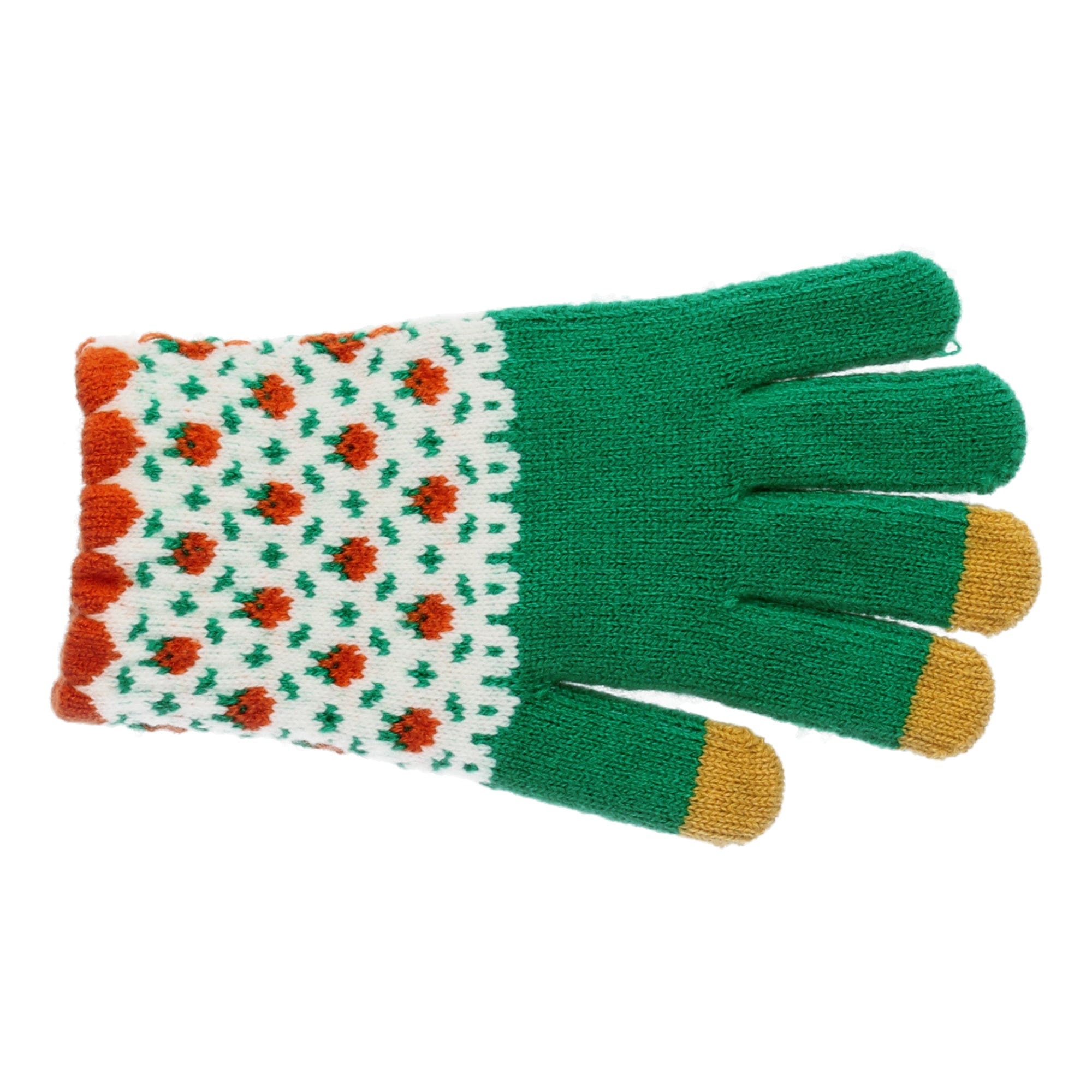 Julian Gloves - Green - shawl