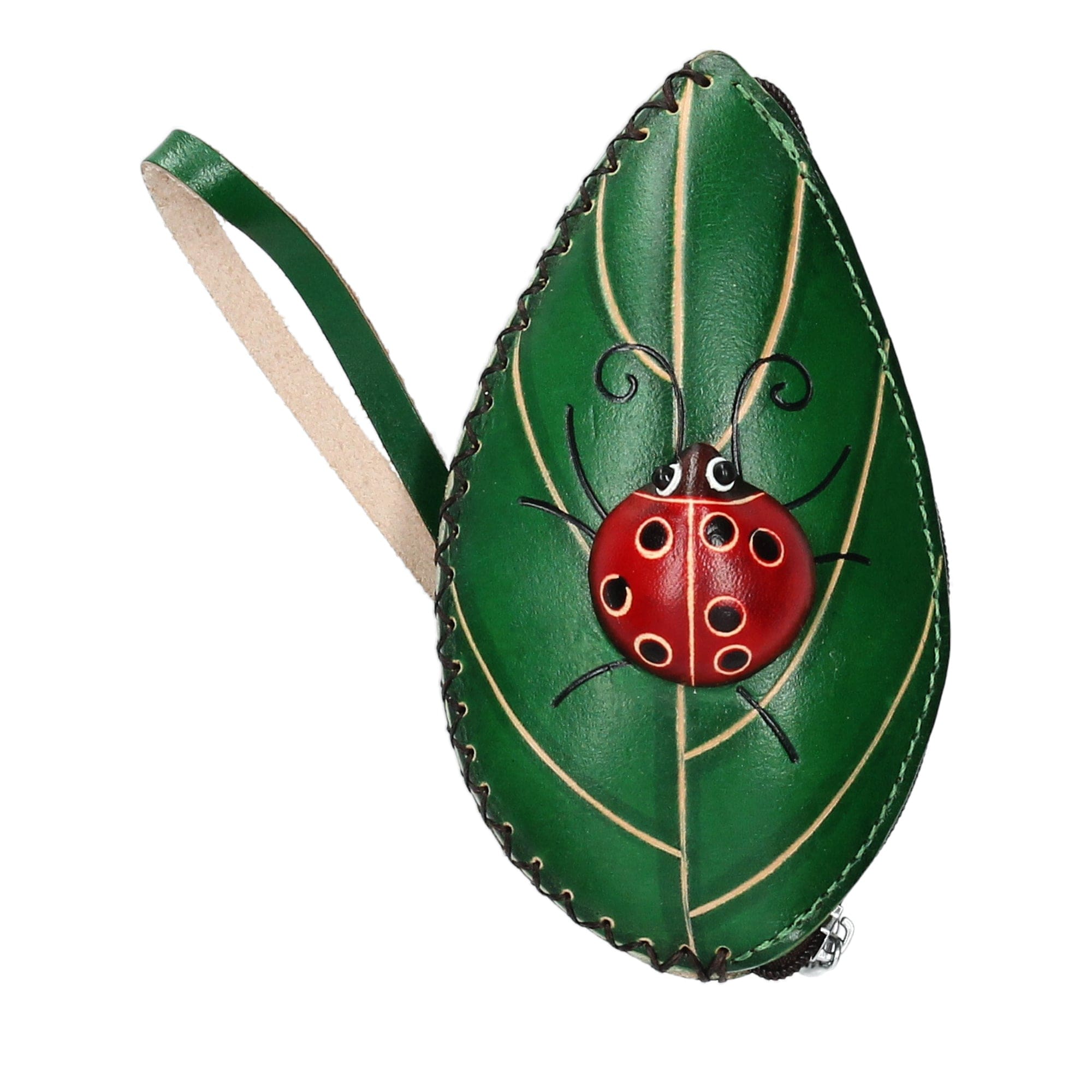 Leather trinkets - Green - Small leather goods
