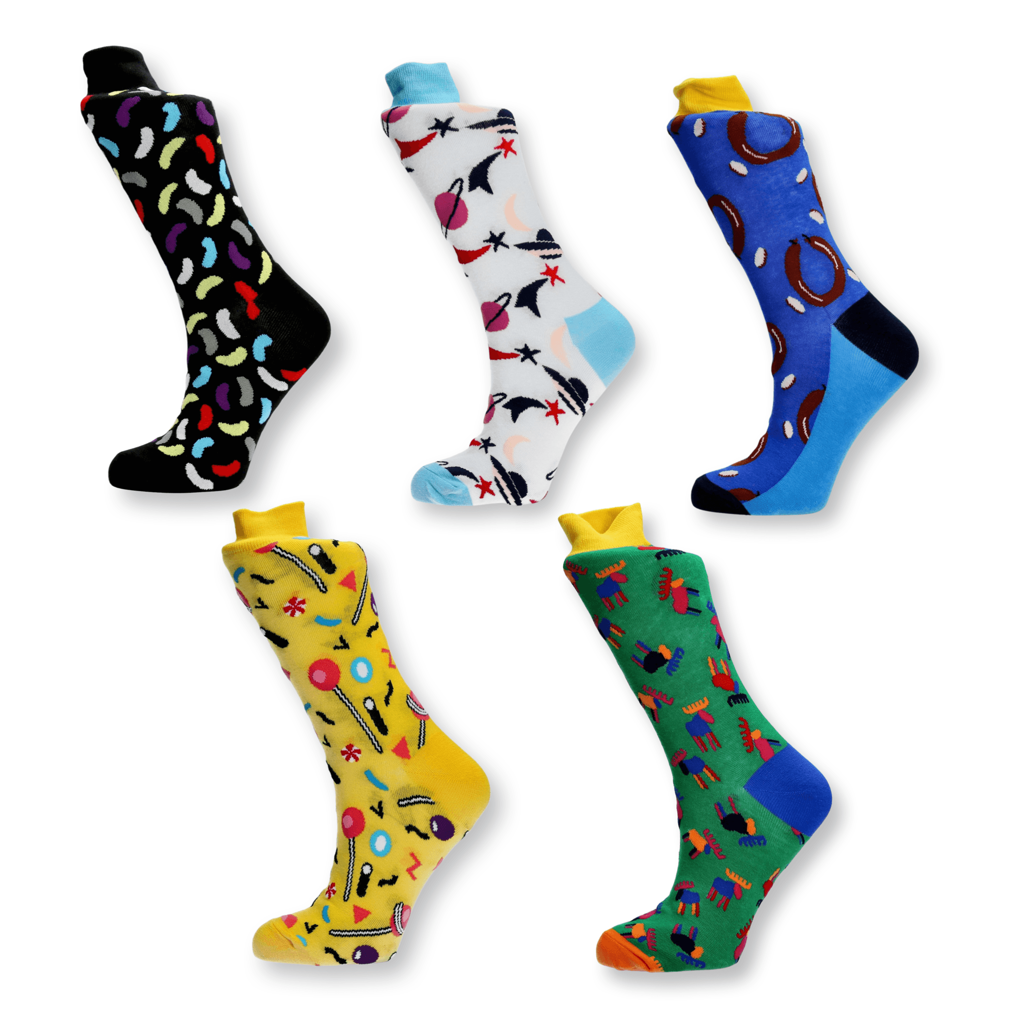Pack of 5 pairs of socks - Bonbons