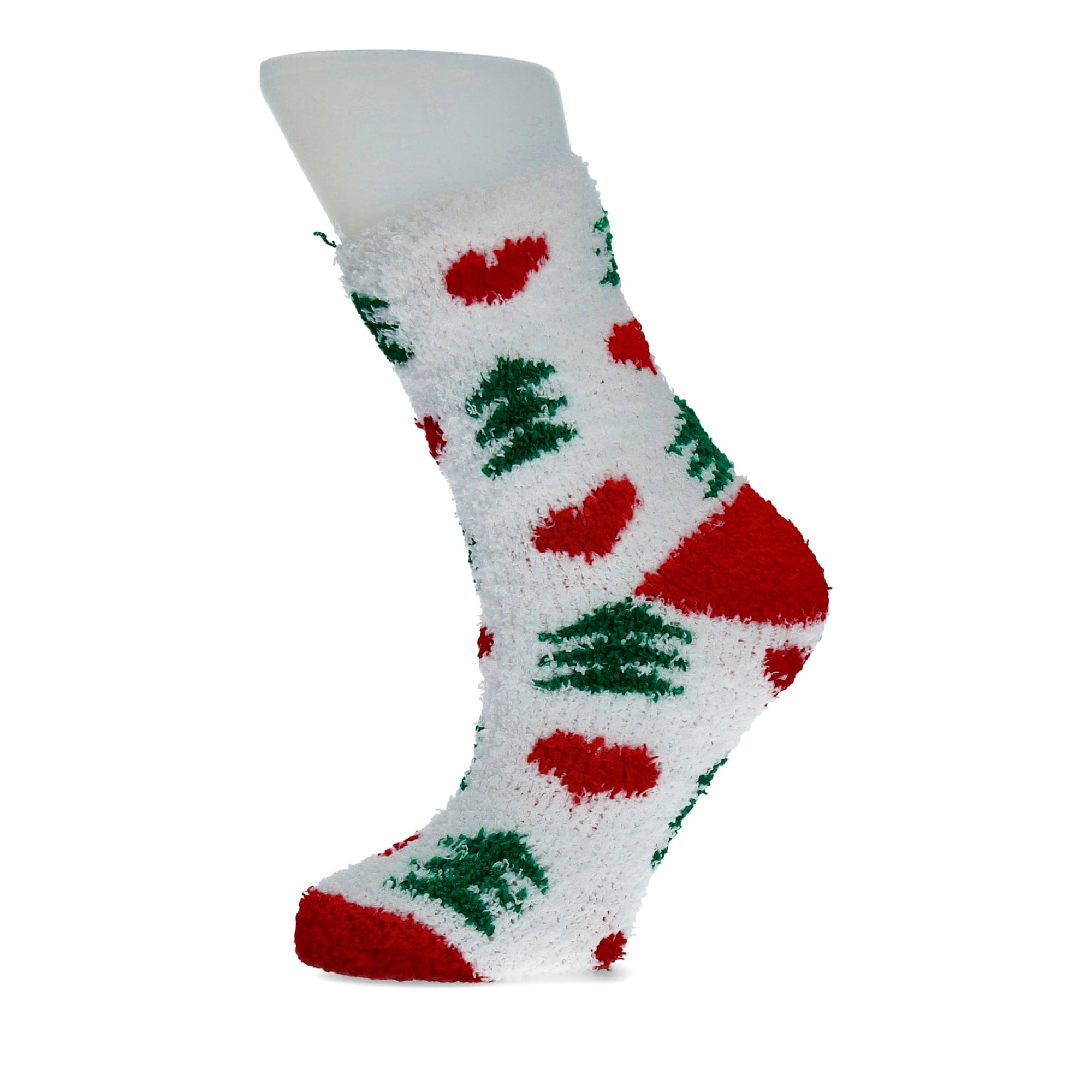 Pack of 5 pairs of Christmas fuzzy socks