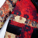Manteau Zeus patchwork rouge Studio - Manteaux et vestes