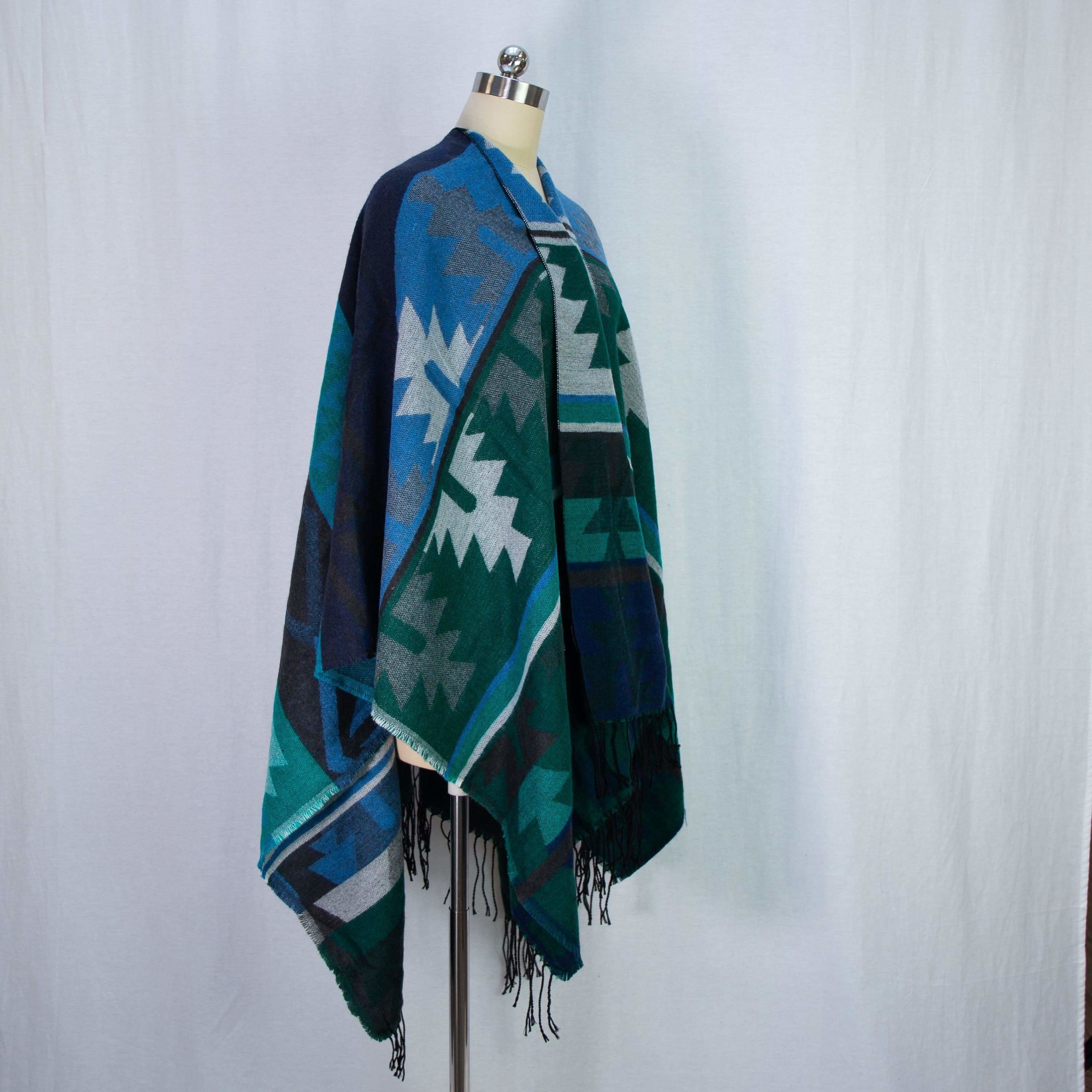 Amber Poncho - shawl