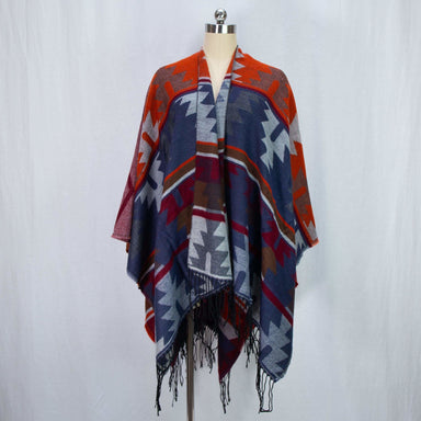 Poncho Amber - Bordeaux - shawl