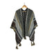 Marina Shawl Poncho - Grey - shawl