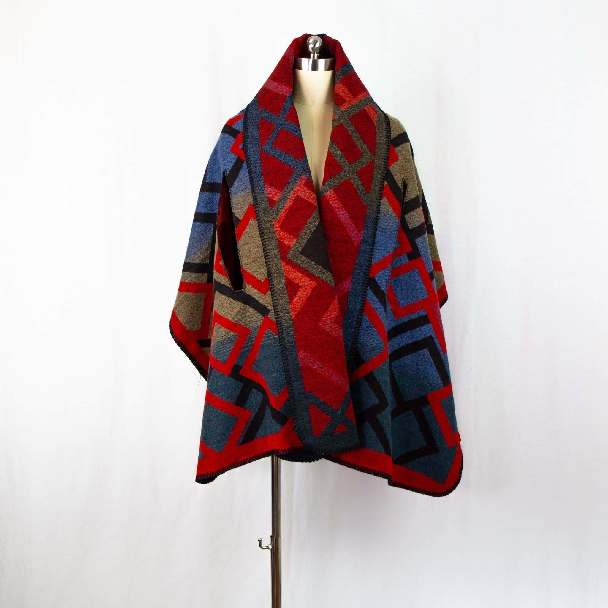 Poncho Datura - Multi - Sjaal