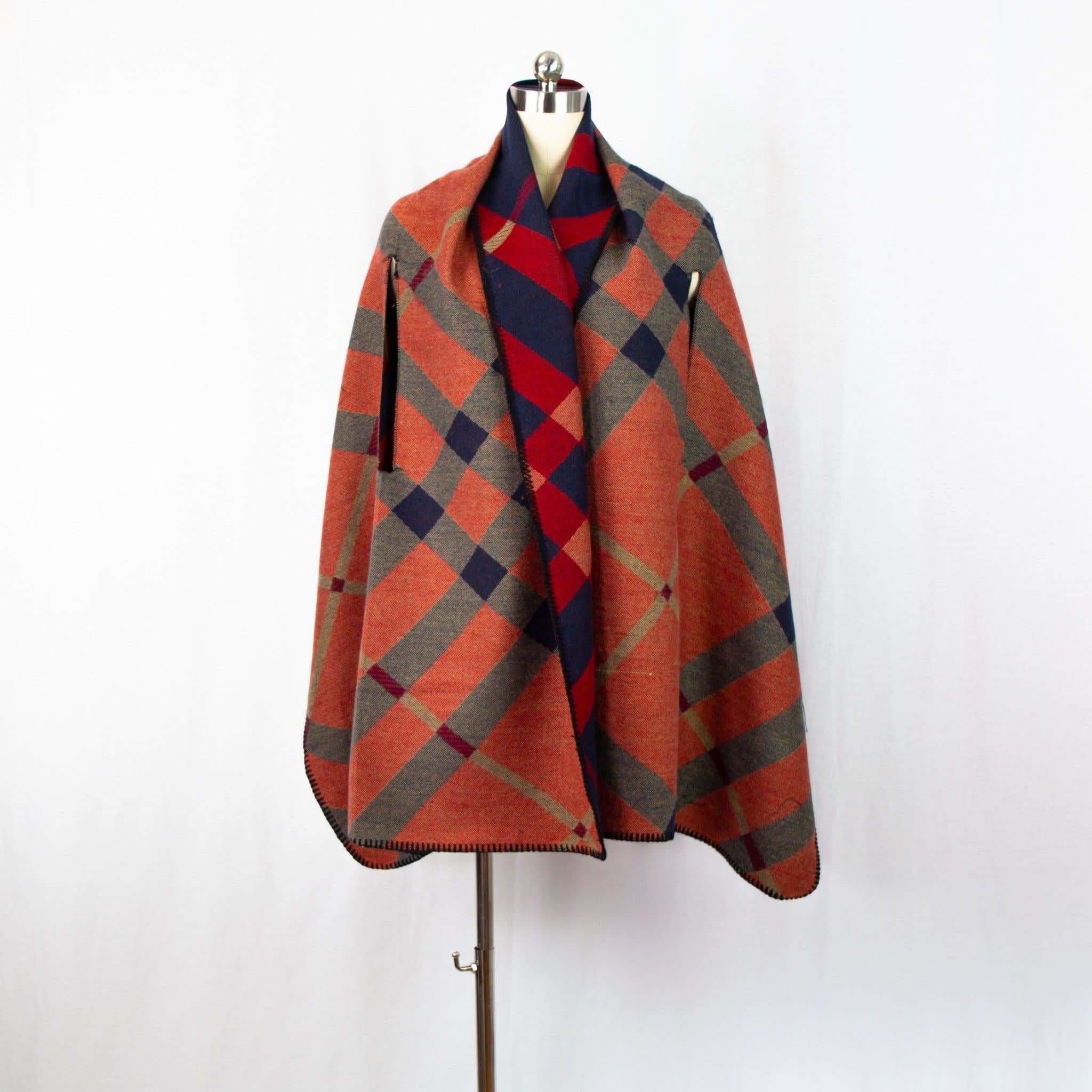 Poncho Datura - Orange - shawl