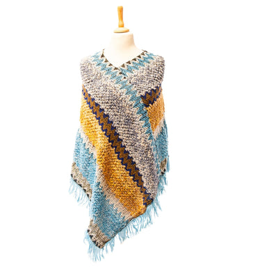 Manuella Poncho - Sky - shawl