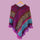 Poncho Odense - Violet - Foulard