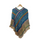 Poncho Olassa - Azur - Foulard