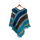 Poncho Olassa - Marine - Foulard